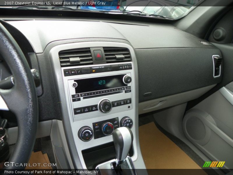 Laser Blue Metallic / Light Gray 2007 Chevrolet Equinox LS