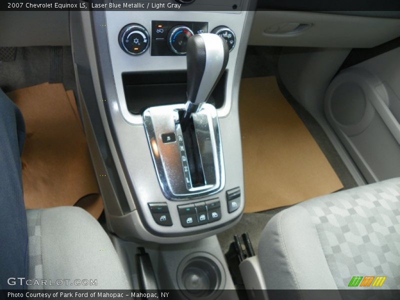 Laser Blue Metallic / Light Gray 2007 Chevrolet Equinox LS