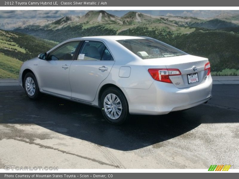 Classic Silver Metallic / Ash 2012 Toyota Camry Hybrid LE