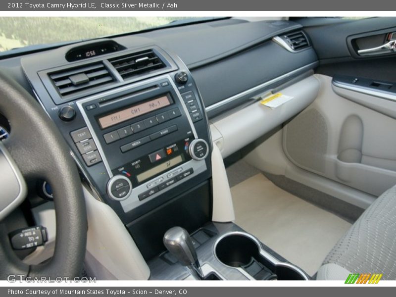 Classic Silver Metallic / Ash 2012 Toyota Camry Hybrid LE