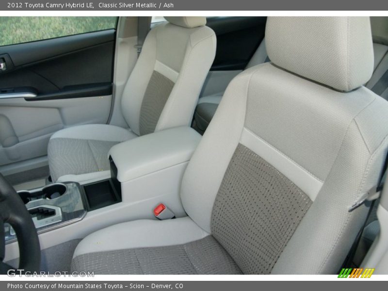 Classic Silver Metallic / Ash 2012 Toyota Camry Hybrid LE