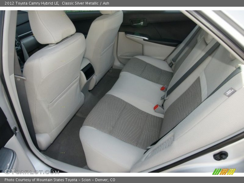 Classic Silver Metallic / Ash 2012 Toyota Camry Hybrid LE