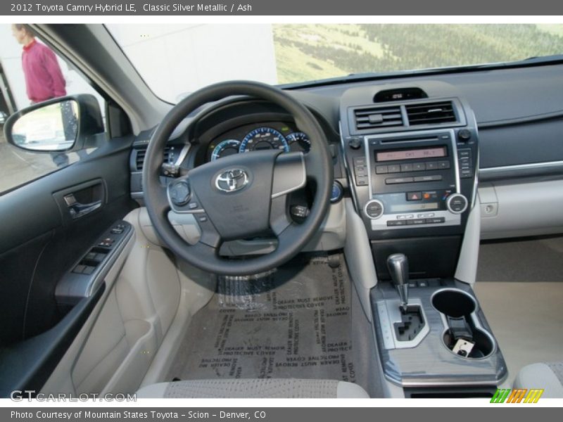 Classic Silver Metallic / Ash 2012 Toyota Camry Hybrid LE