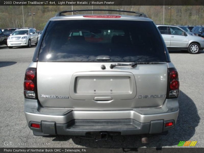 Light Pewter Metallic / Medium Pewter 2003 Chevrolet TrailBlazer LT 4x4