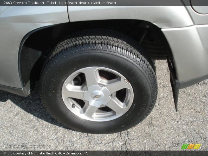Light Pewter Metallic / Medium Pewter 2003 Chevrolet TrailBlazer LT 4x4