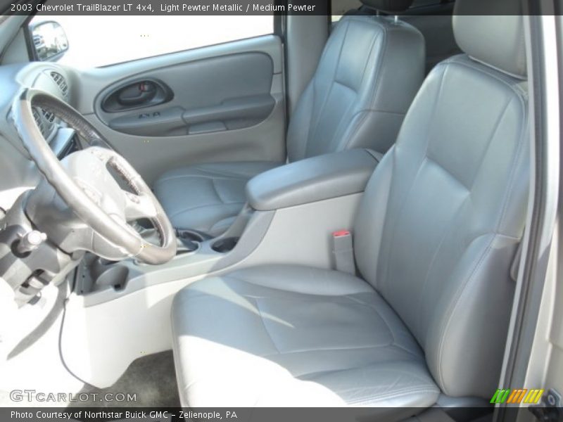 Light Pewter Metallic / Medium Pewter 2003 Chevrolet TrailBlazer LT 4x4