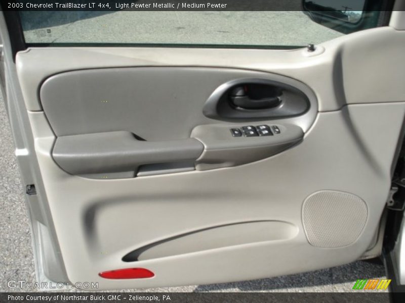 Light Pewter Metallic / Medium Pewter 2003 Chevrolet TrailBlazer LT 4x4