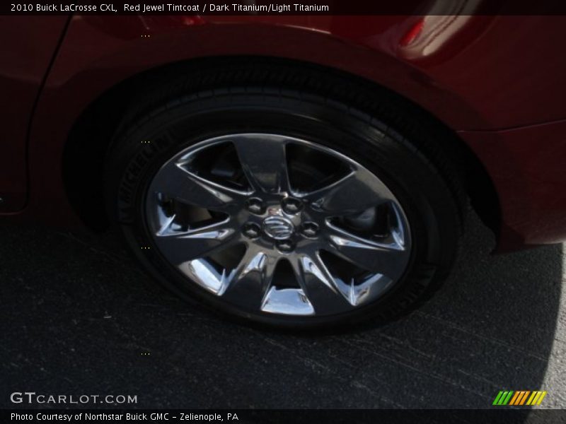 Red Jewel Tintcoat / Dark Titanium/Light Titanium 2010 Buick LaCrosse CXL