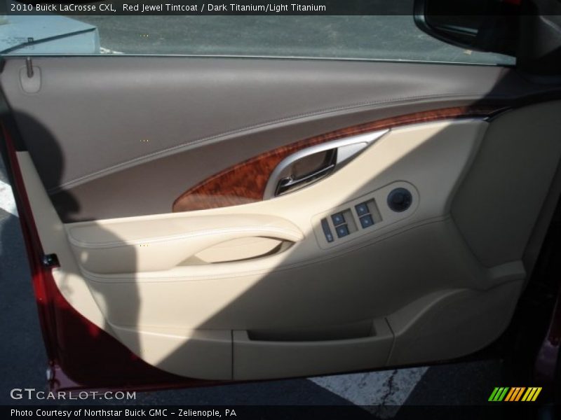 Red Jewel Tintcoat / Dark Titanium/Light Titanium 2010 Buick LaCrosse CXL