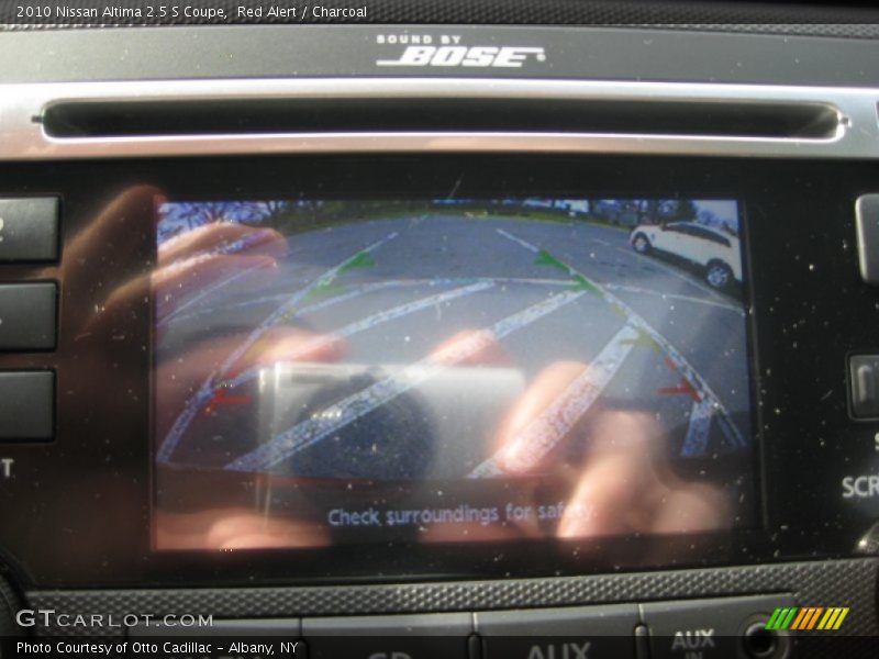 Red Alert / Charcoal 2010 Nissan Altima 2.5 S Coupe