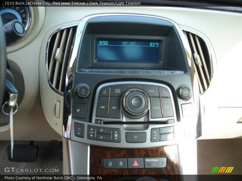 Red Jewel Tintcoat / Dark Titanium/Light Titanium 2010 Buick LaCrosse CXL
