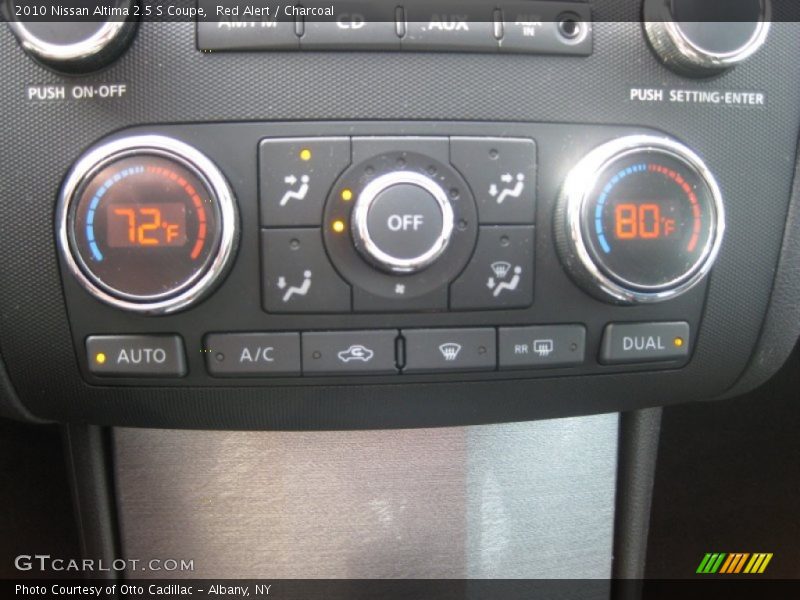 Red Alert / Charcoal 2010 Nissan Altima 2.5 S Coupe