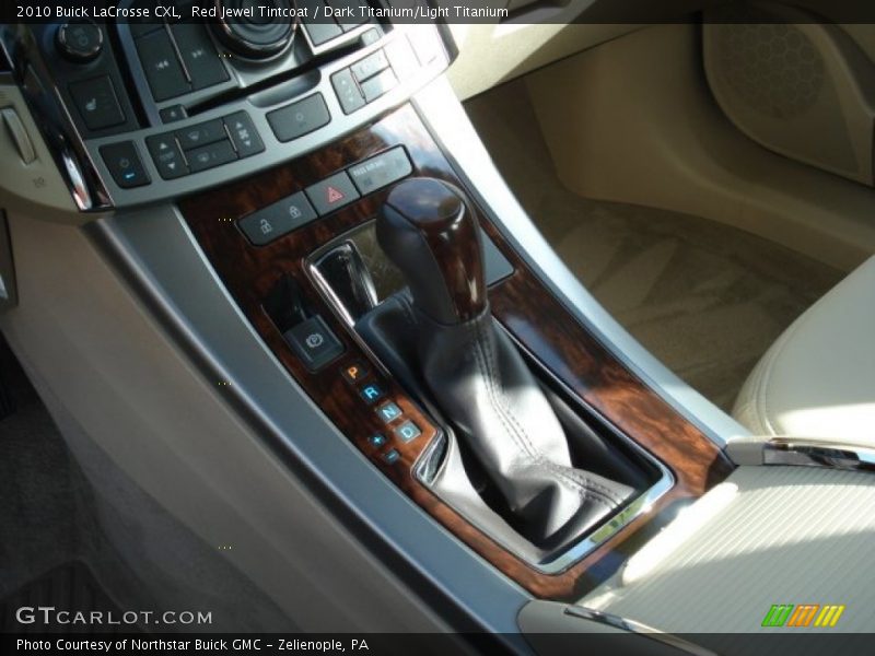 Red Jewel Tintcoat / Dark Titanium/Light Titanium 2010 Buick LaCrosse CXL