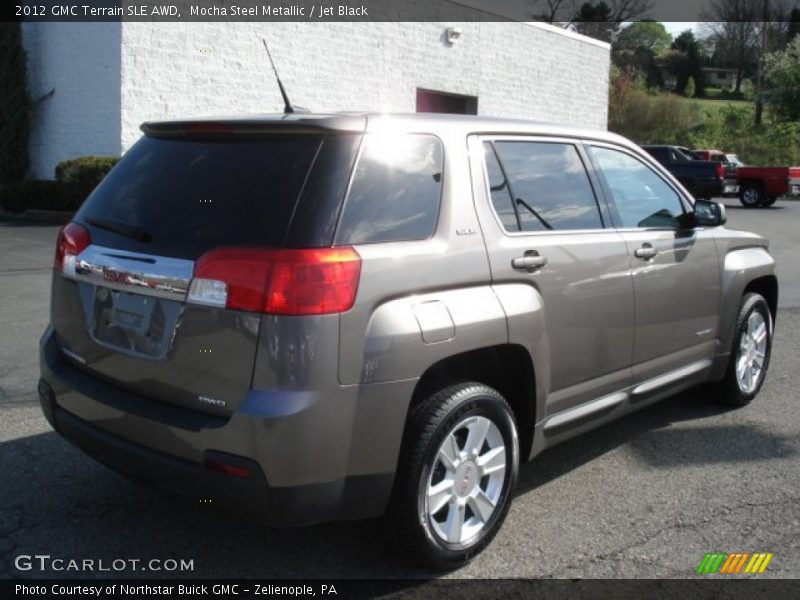 Mocha Steel Metallic / Jet Black 2012 GMC Terrain SLE AWD