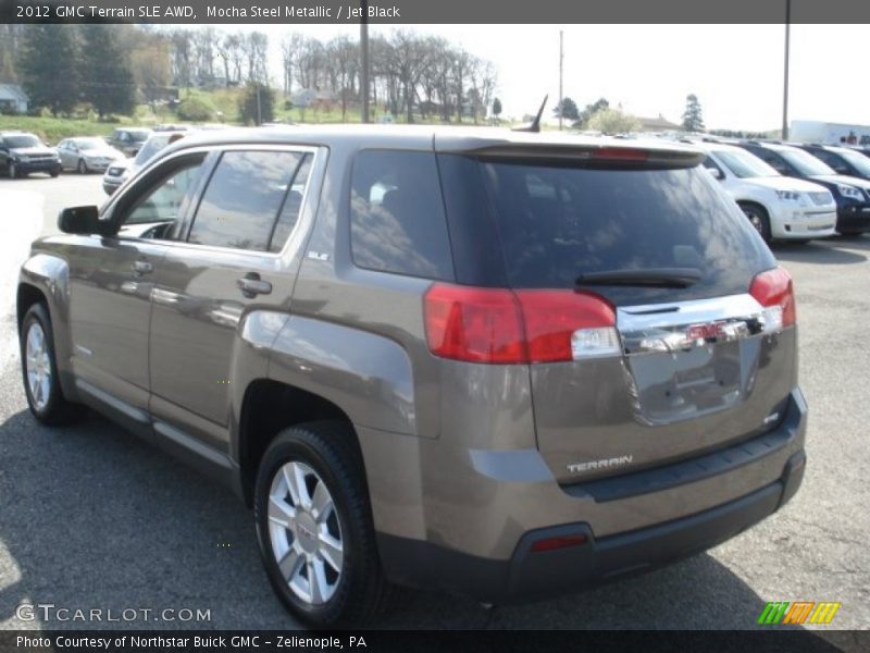 Mocha Steel Metallic / Jet Black 2012 GMC Terrain SLE AWD