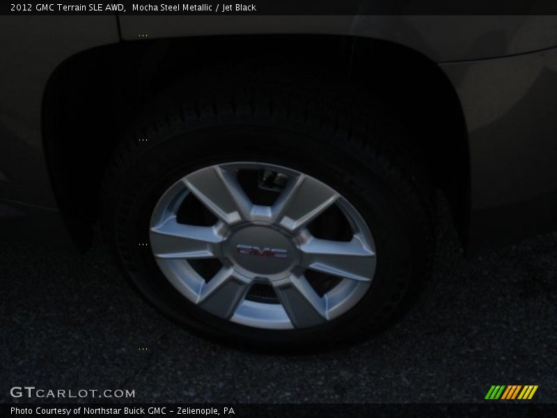 Mocha Steel Metallic / Jet Black 2012 GMC Terrain SLE AWD