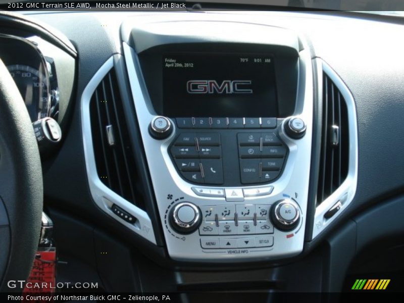 Mocha Steel Metallic / Jet Black 2012 GMC Terrain SLE AWD