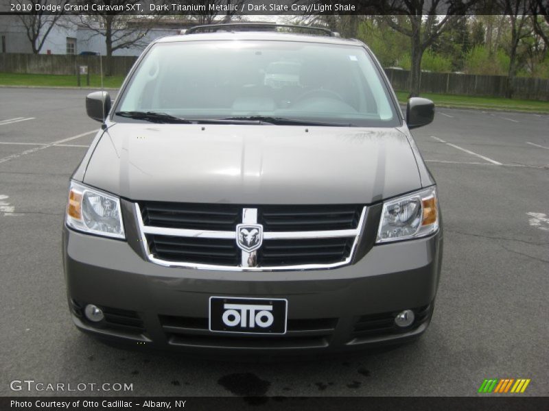 Dark Titanium Metallic / Dark Slate Gray/Light Shale 2010 Dodge Grand Caravan SXT