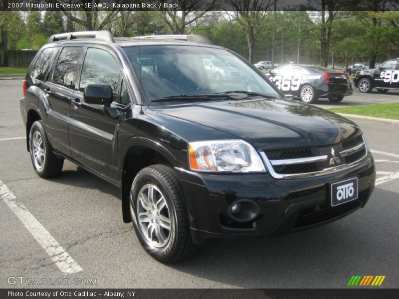Kalapana Black / Black 2007 Mitsubishi Endeavor SE AWD