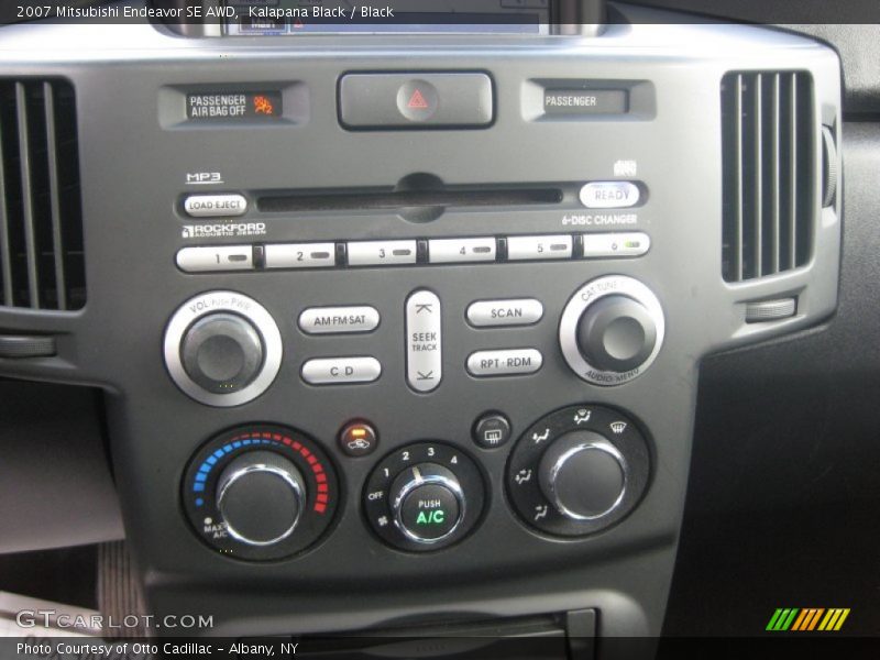 Kalapana Black / Black 2007 Mitsubishi Endeavor SE AWD