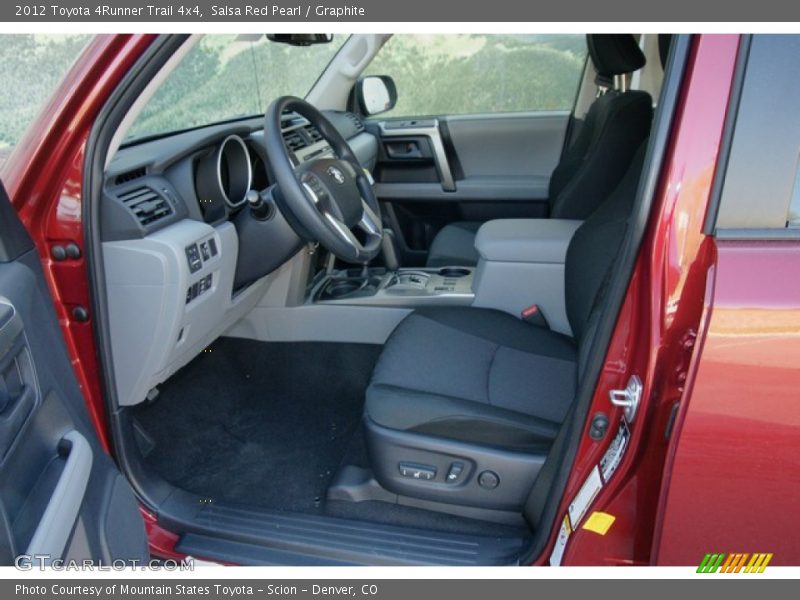 Salsa Red Pearl / Graphite 2012 Toyota 4Runner Trail 4x4