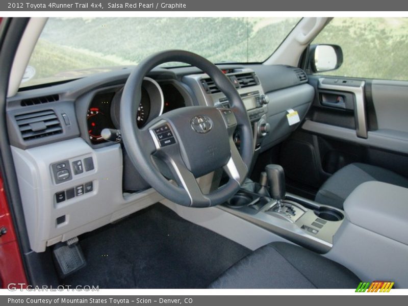 Salsa Red Pearl / Graphite 2012 Toyota 4Runner Trail 4x4
