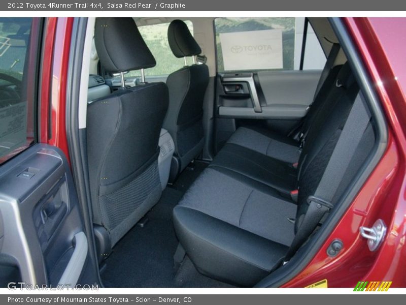 Salsa Red Pearl / Graphite 2012 Toyota 4Runner Trail 4x4