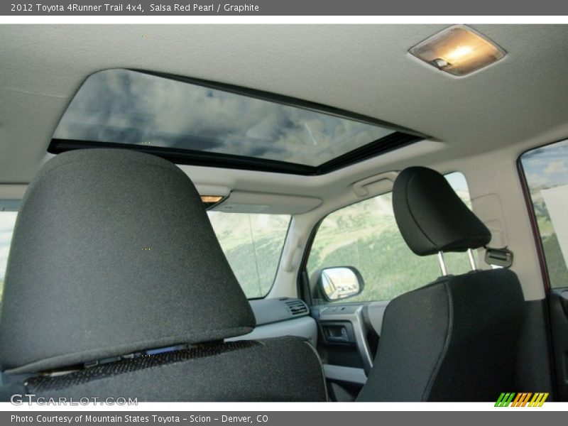 Salsa Red Pearl / Graphite 2012 Toyota 4Runner Trail 4x4