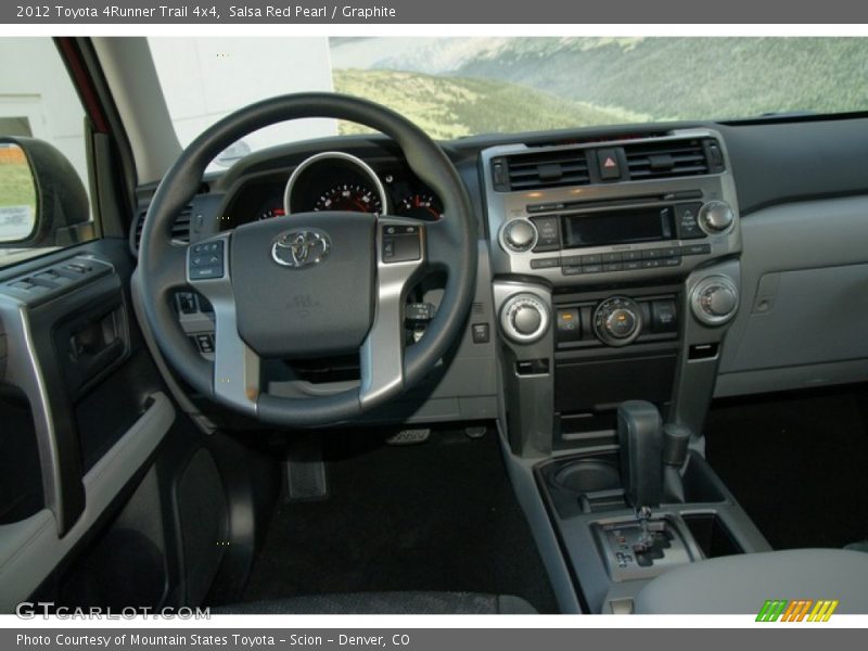 Salsa Red Pearl / Graphite 2012 Toyota 4Runner Trail 4x4