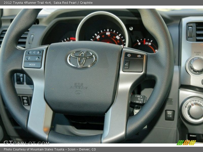 Salsa Red Pearl / Graphite 2012 Toyota 4Runner Trail 4x4
