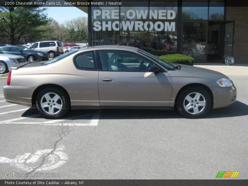  2006 Monte Carlo LS Amber Bronze Metallic