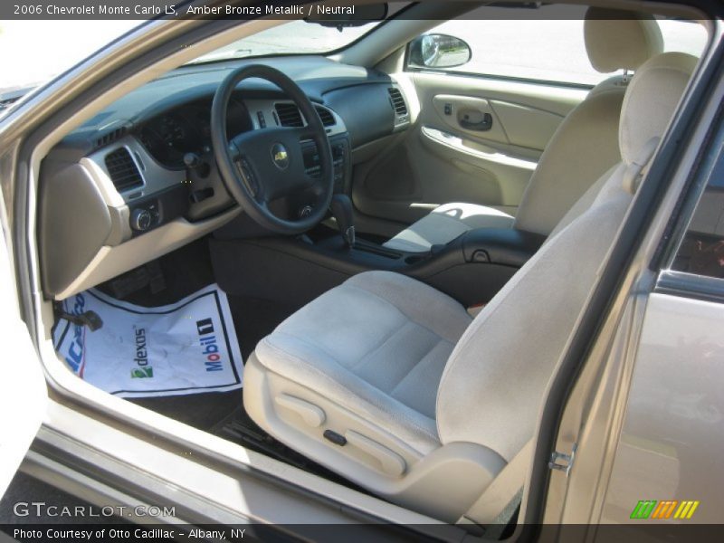 2006 Monte Carlo LS Neutral Interior