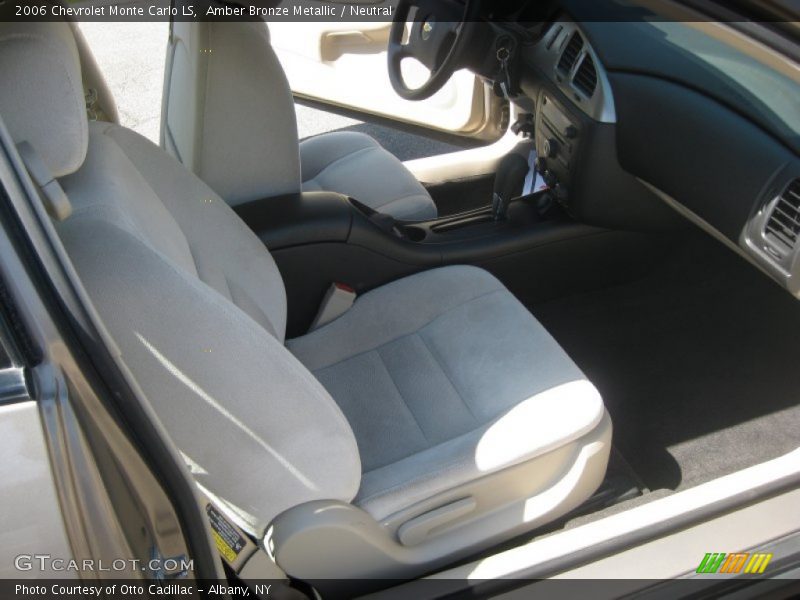 Front Seat of 2006 Monte Carlo LS