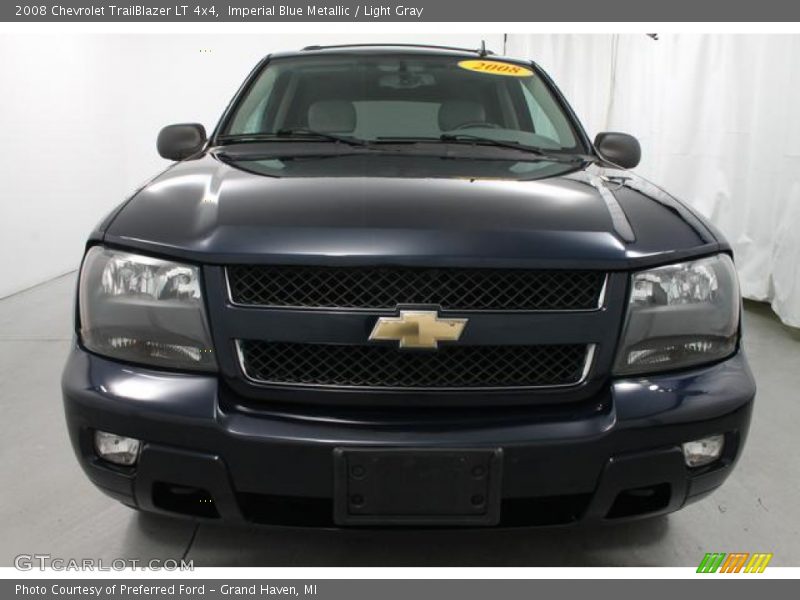 Imperial Blue Metallic / Light Gray 2008 Chevrolet TrailBlazer LT 4x4