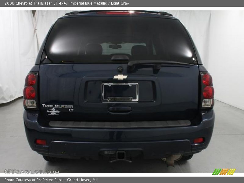 Imperial Blue Metallic / Light Gray 2008 Chevrolet TrailBlazer LT 4x4