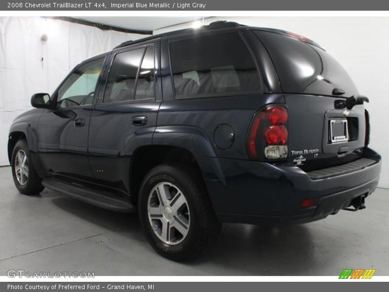 Imperial Blue Metallic / Light Gray 2008 Chevrolet TrailBlazer LT 4x4