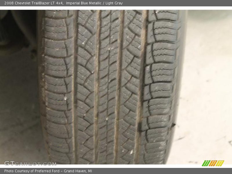 Imperial Blue Metallic / Light Gray 2008 Chevrolet TrailBlazer LT 4x4