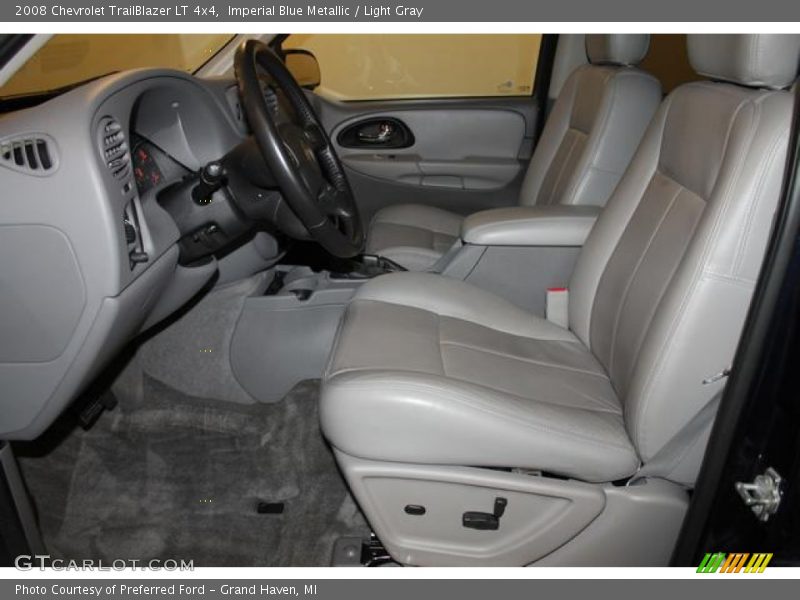 Imperial Blue Metallic / Light Gray 2008 Chevrolet TrailBlazer LT 4x4