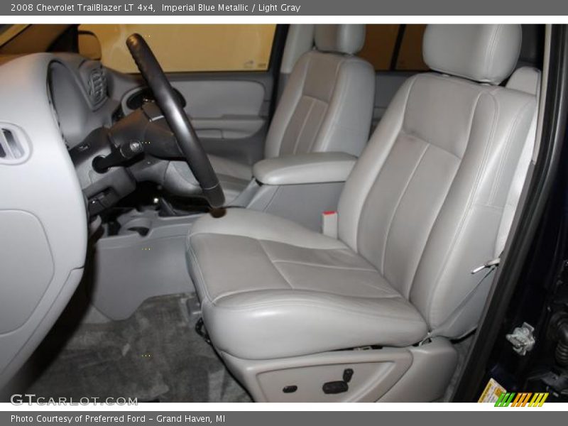 Imperial Blue Metallic / Light Gray 2008 Chevrolet TrailBlazer LT 4x4