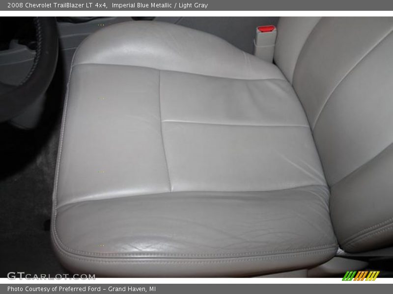 Imperial Blue Metallic / Light Gray 2008 Chevrolet TrailBlazer LT 4x4