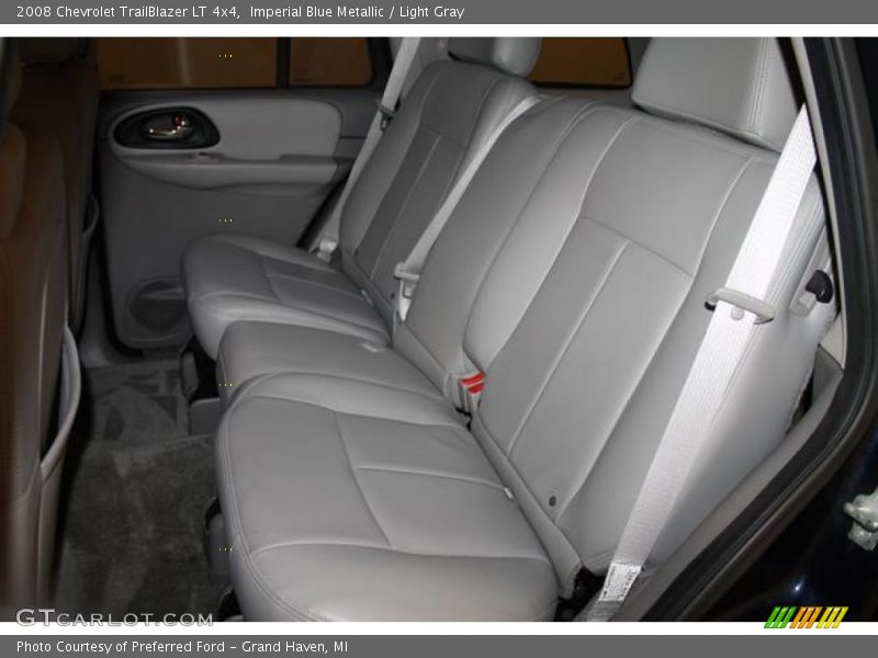 Imperial Blue Metallic / Light Gray 2008 Chevrolet TrailBlazer LT 4x4