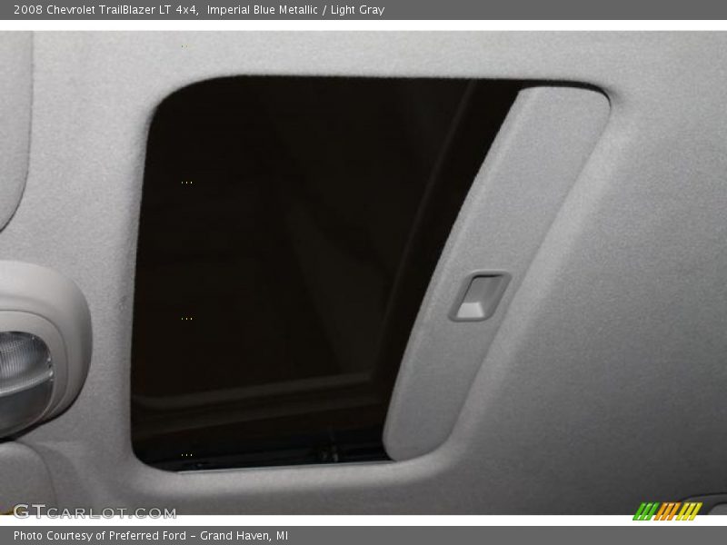 Imperial Blue Metallic / Light Gray 2008 Chevrolet TrailBlazer LT 4x4