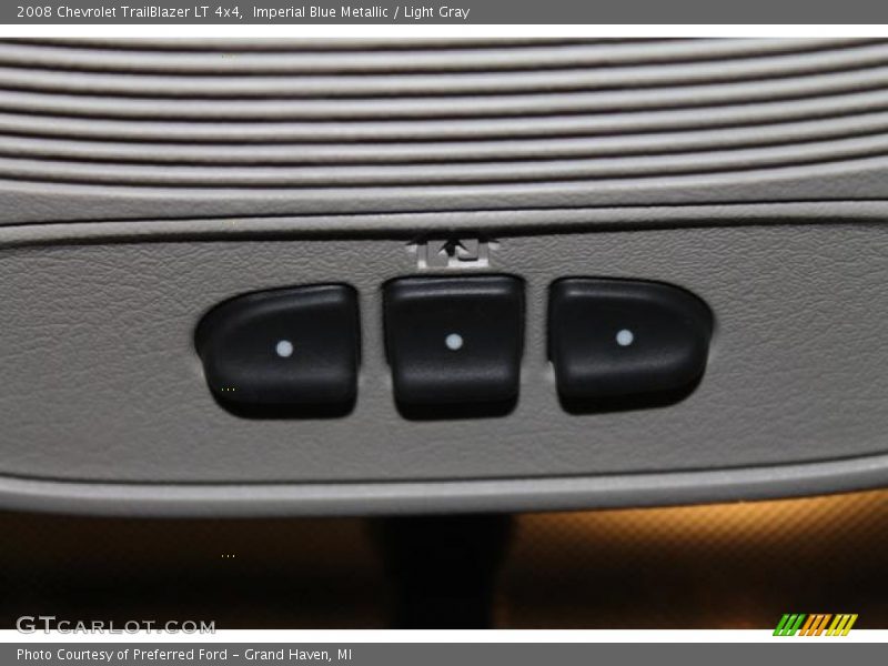 Imperial Blue Metallic / Light Gray 2008 Chevrolet TrailBlazer LT 4x4