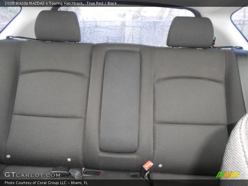 True Red / Black 2008 Mazda MAZDA3 s Touring Hatchback