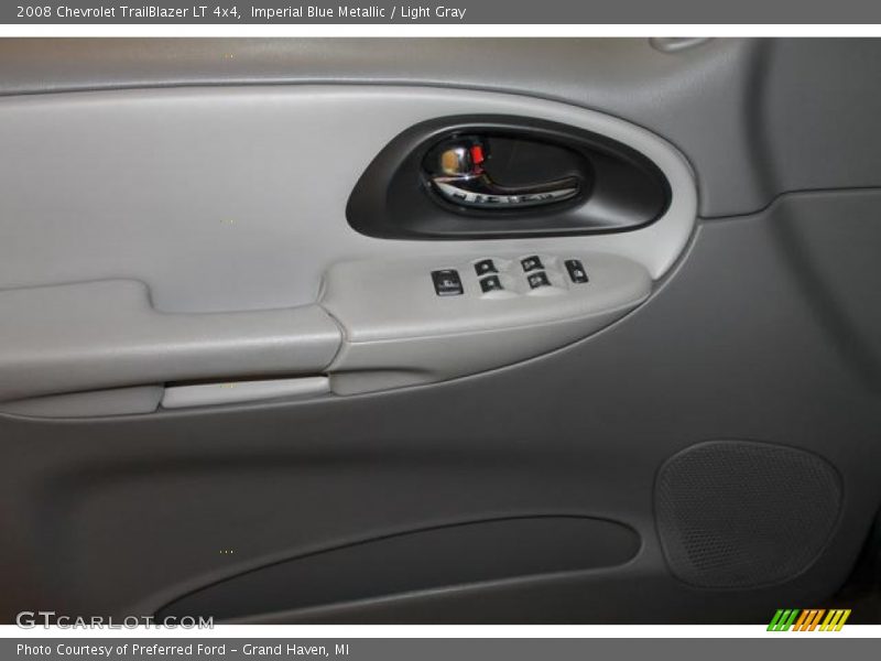 Imperial Blue Metallic / Light Gray 2008 Chevrolet TrailBlazer LT 4x4