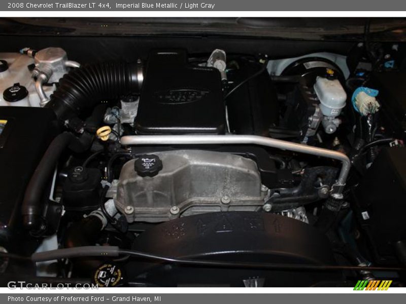 Imperial Blue Metallic / Light Gray 2008 Chevrolet TrailBlazer LT 4x4
