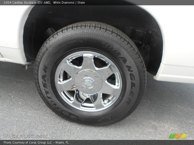 White Diamond / Shale 2004 Cadillac Escalade ESV AWD