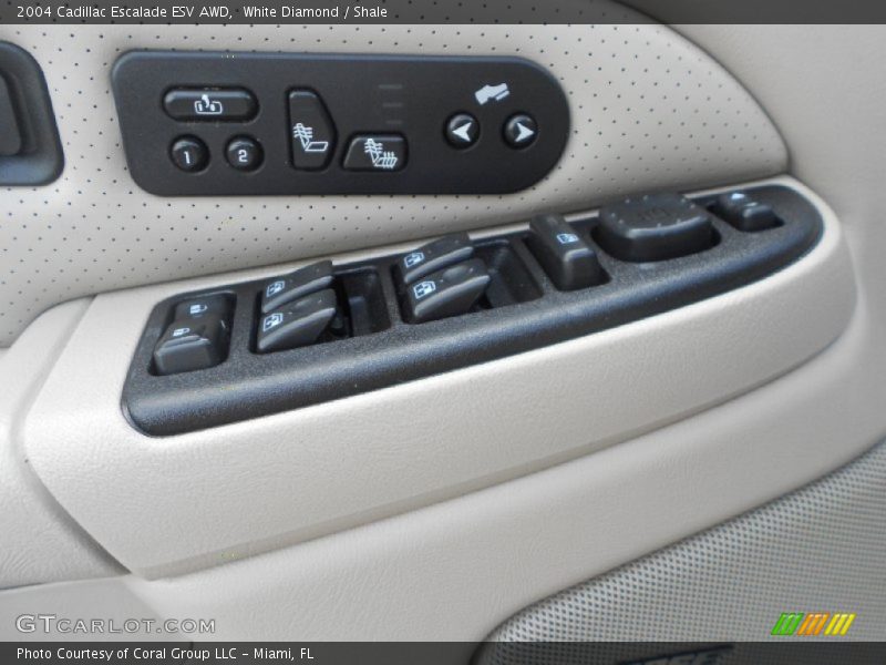 White Diamond / Shale 2004 Cadillac Escalade ESV AWD