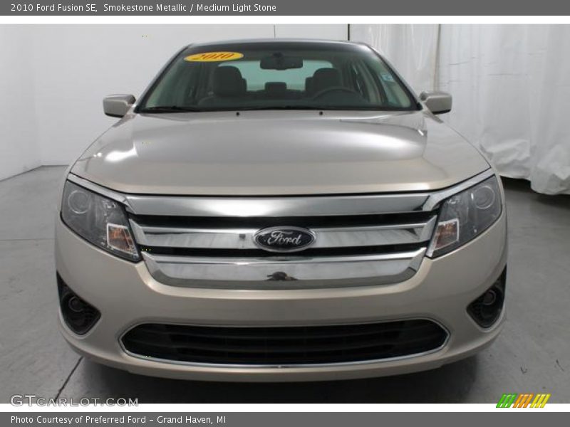 Smokestone Metallic / Medium Light Stone 2010 Ford Fusion SE