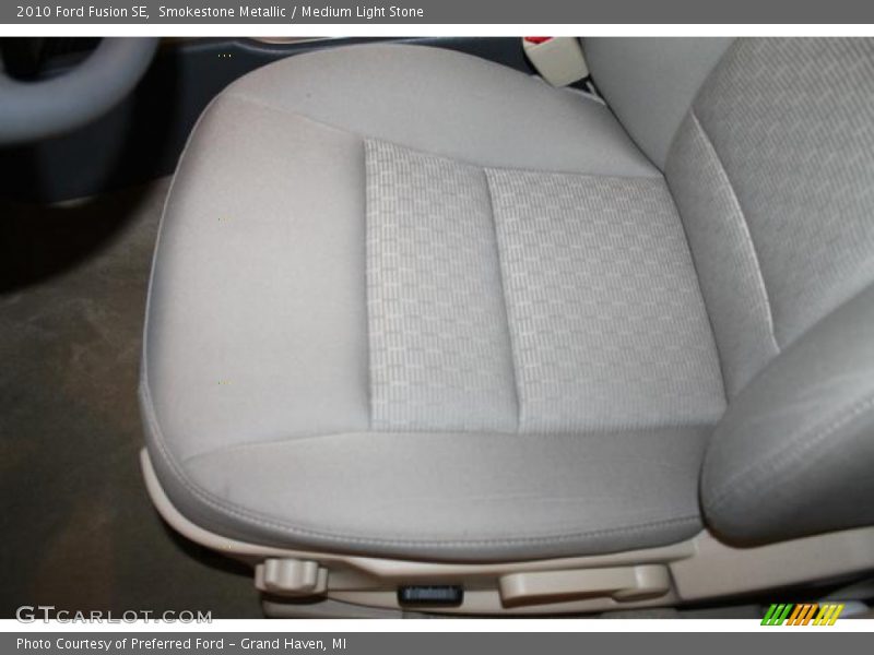 Smokestone Metallic / Medium Light Stone 2010 Ford Fusion SE